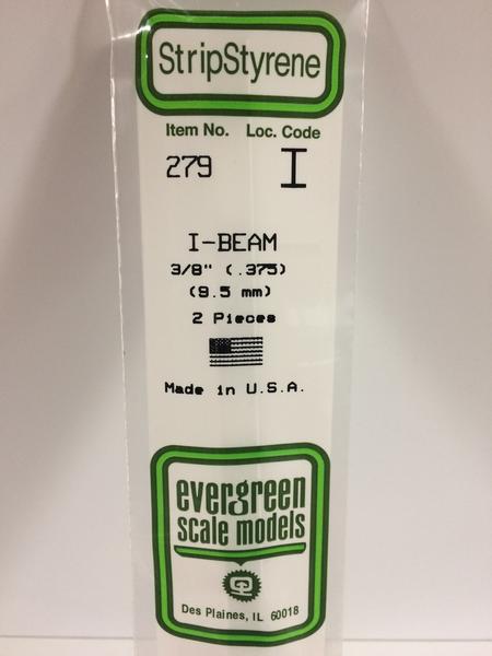 I BEAM.375 9.5MM EVERGREEN (2)