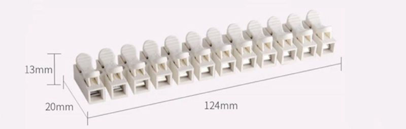 12 Way Screwless Terminal Blocks